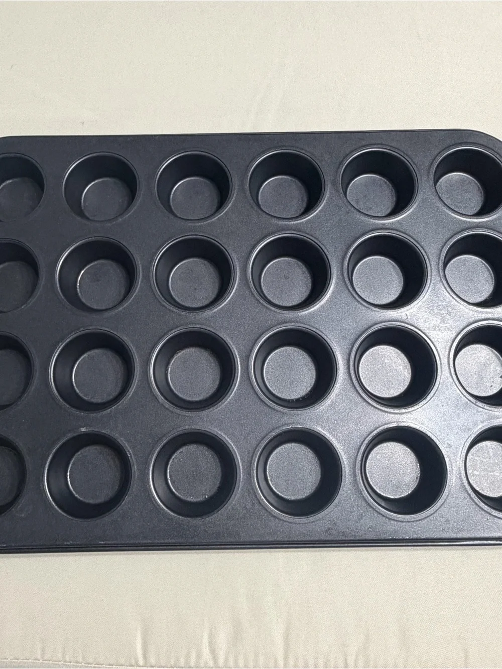Nonstick Black Mini Muffin or Cupcake Pan - Home Party Supplies